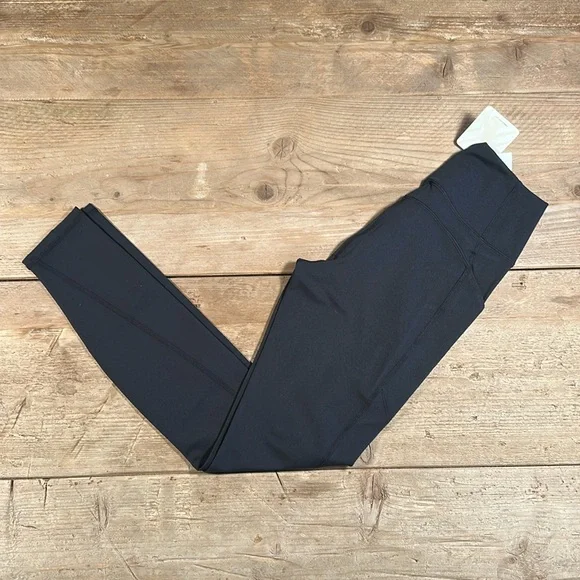 NWT- Fabletics PureLuxe HW Pocket Full length Leggings -BLACK (27”) OLD LOGO - Picture 3 of 9